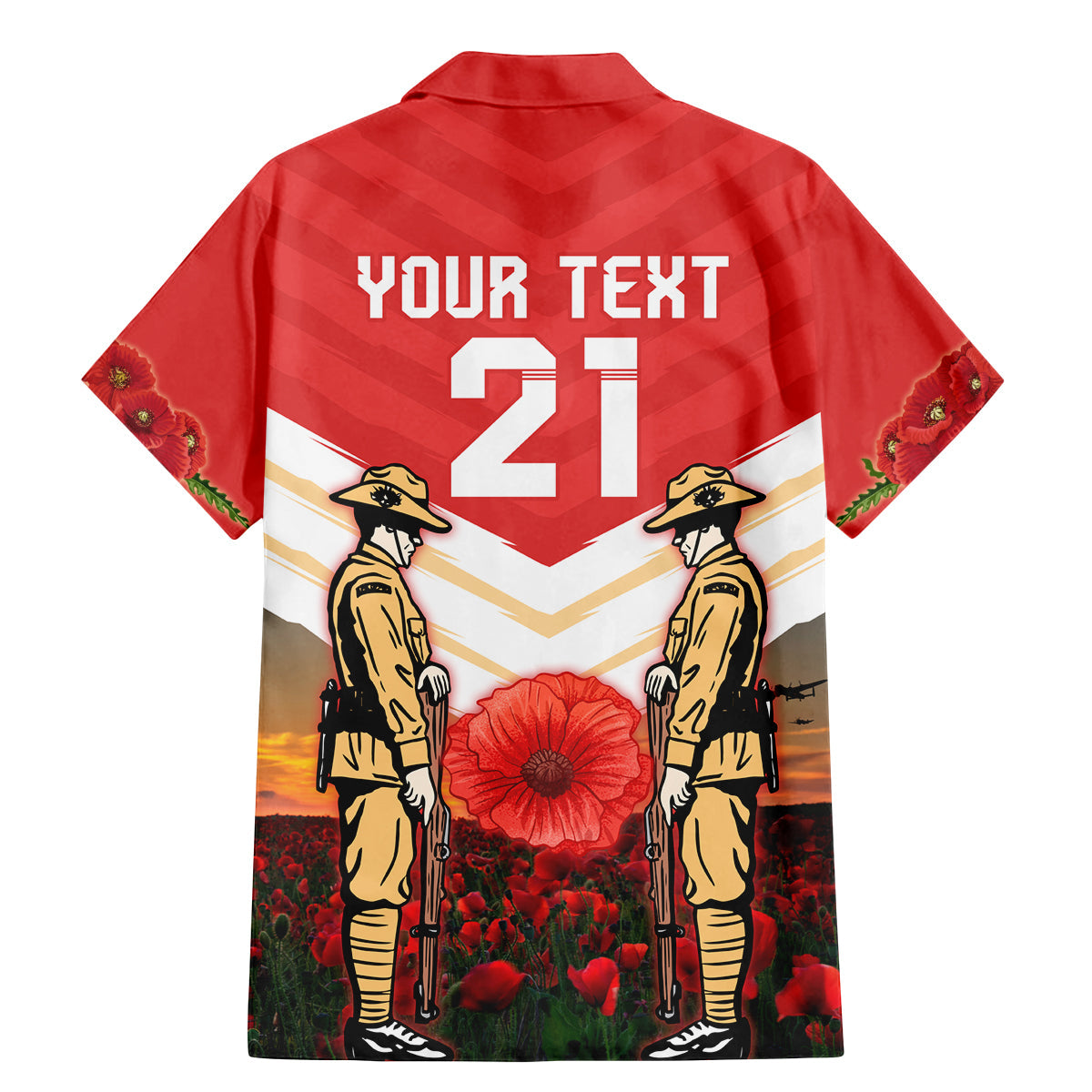 Custom Dolphins Rugby ANZAC Day Family Matching Mermaid Dress and Hawaiian Shirt Soldiers Poppy Field 2024