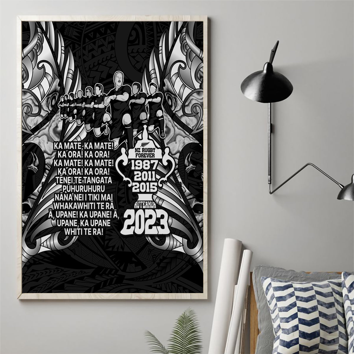 new-zealand-rugby-canvas-wall-art-black-haka-dance-with-nz-champions-history