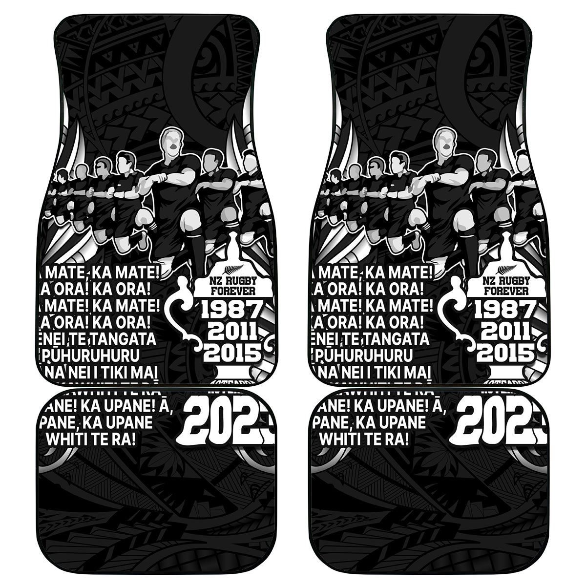 new-zealand-rugby-car-mats-black-haka-dance-with-nz-champions-history