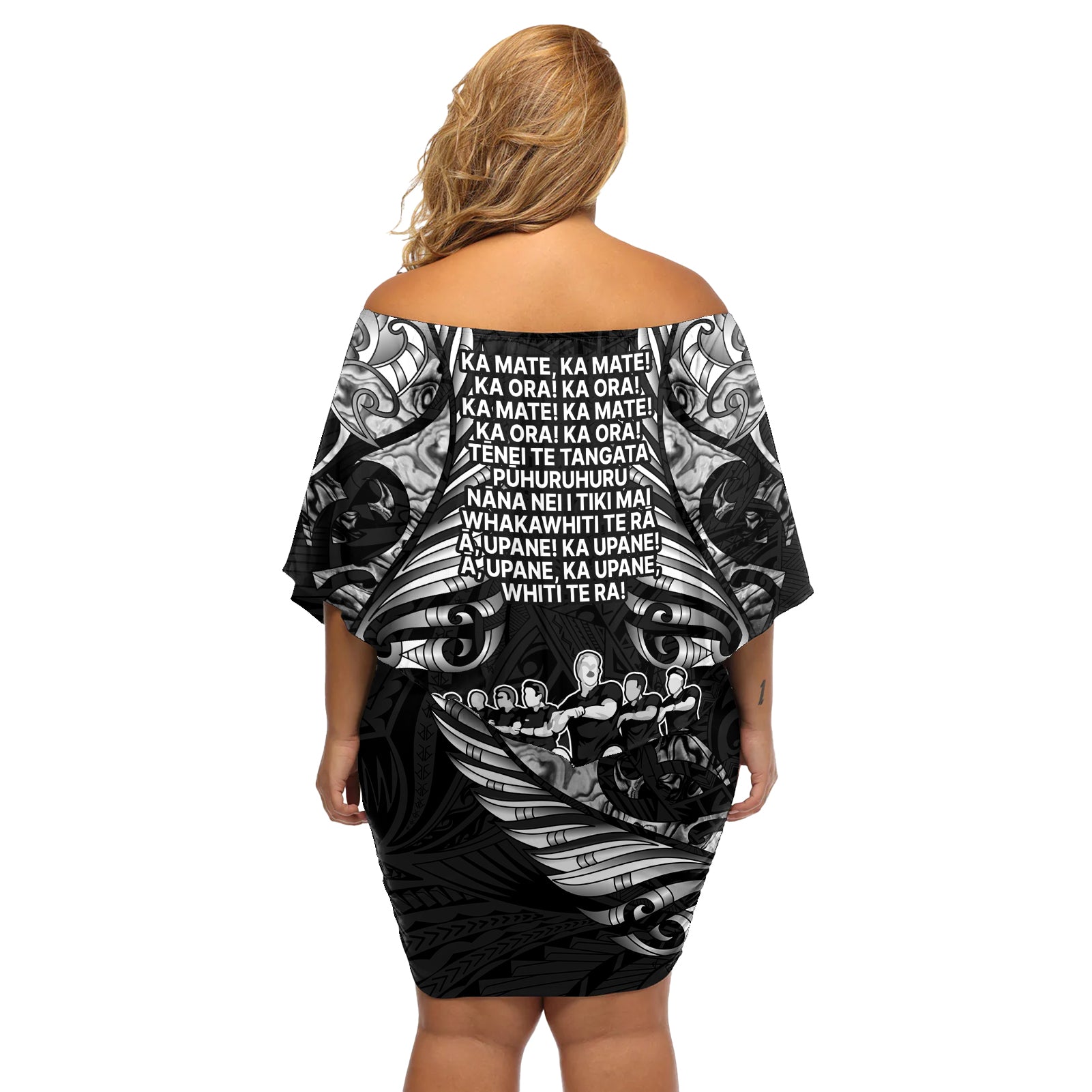 new-zealand-rugby-off-shoulder-short-dress-black-haka-dance-with-nz-champions-history