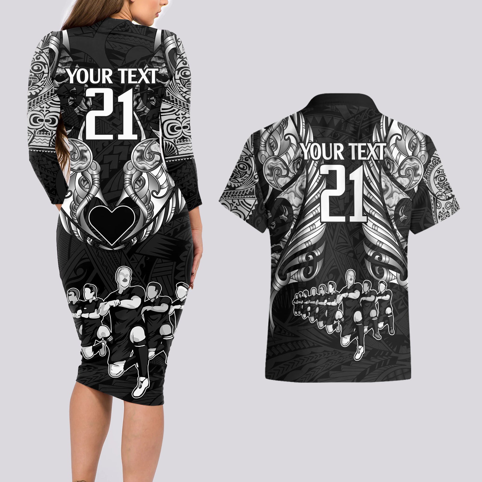 custom-new-zealand-rugby-couples-matching-long-sleeve-bodycon-dress-and-hawaiian-shirt-black-haka-dance-with-nz-champions-history