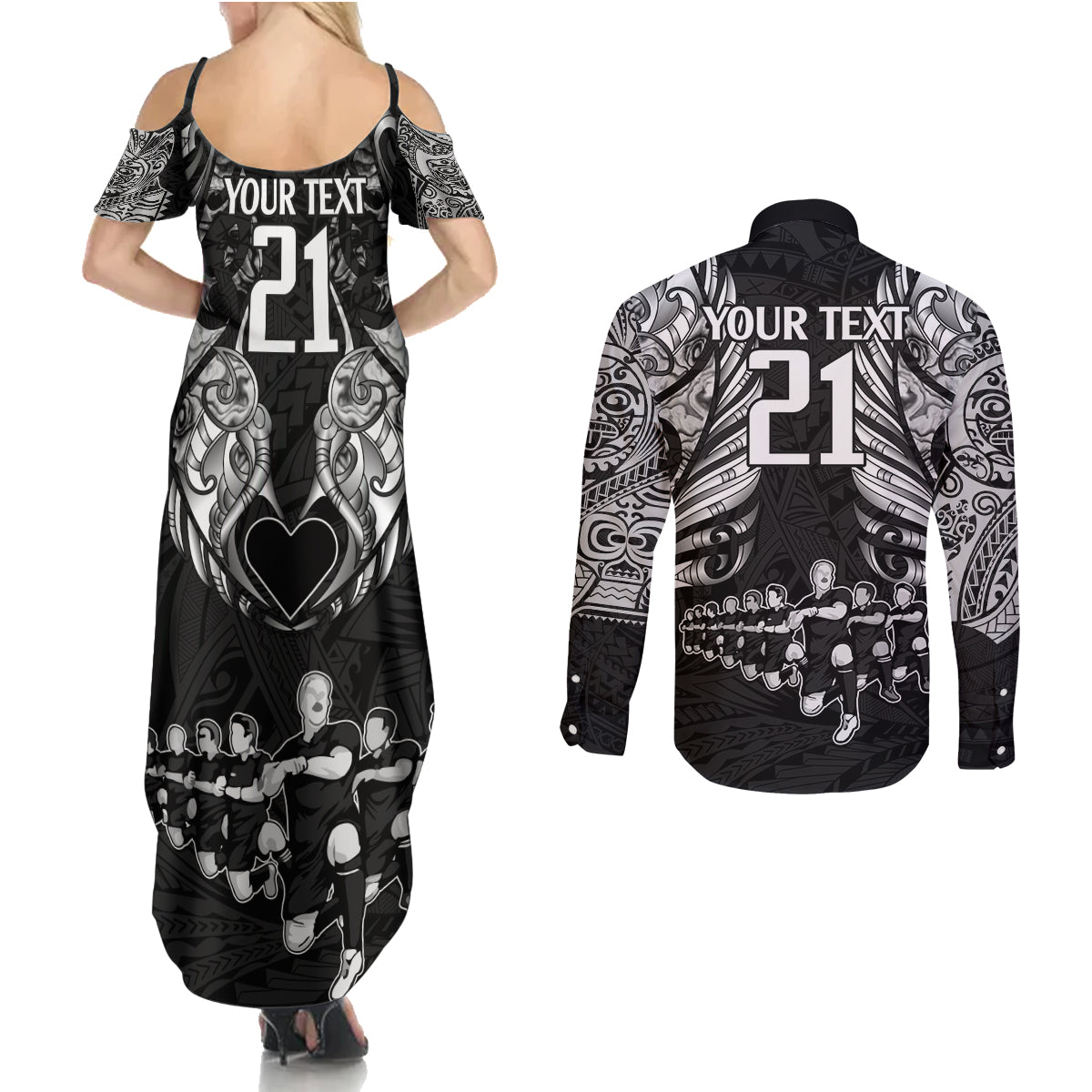 custom-new-zealand-rugby-couples-matching-summer-maxi-dress-and-long-sleeve-button-shirt-black-haka-dance-with-nz-champions-history