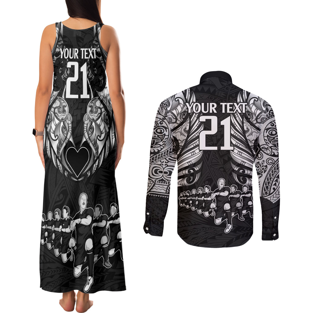 custom-new-zealand-rugby-couples-matching-tank-maxi-dress-and-long-sleeve-button-shirt-black-haka-dance-with-nz-champions-history