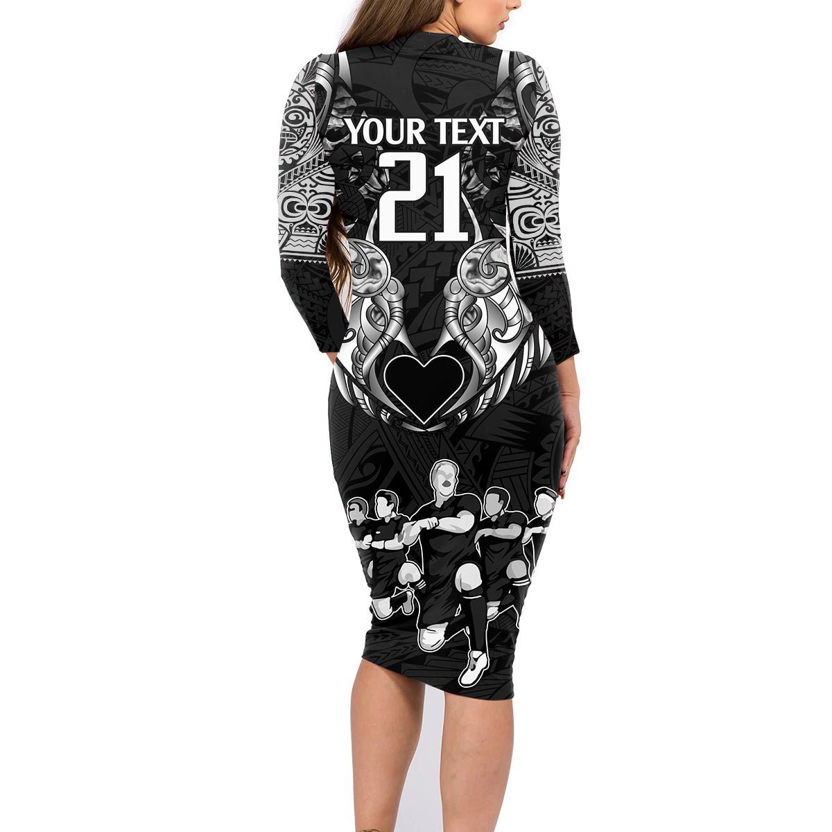 custom-new-zealand-rugby-family-matching-long-sleeve-bodycon-dress-and-hawaiian-shirt-black-haka-dance-with-nz-champions-history