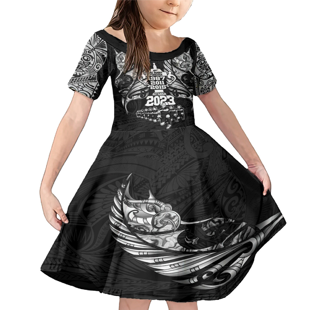 custom-new-zealand-rugby-family-matching-mermaid-dress-and-hawaiian-shirt-black-haka-dance-with-nz-champions-history