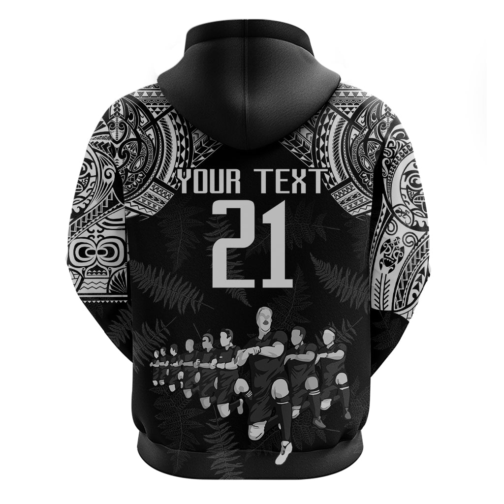 Custom NZ Rugby Hoodie Kapa Opango Maori Haka With Years of The All Black Champions LT9 - Vibe Hoodie Shop