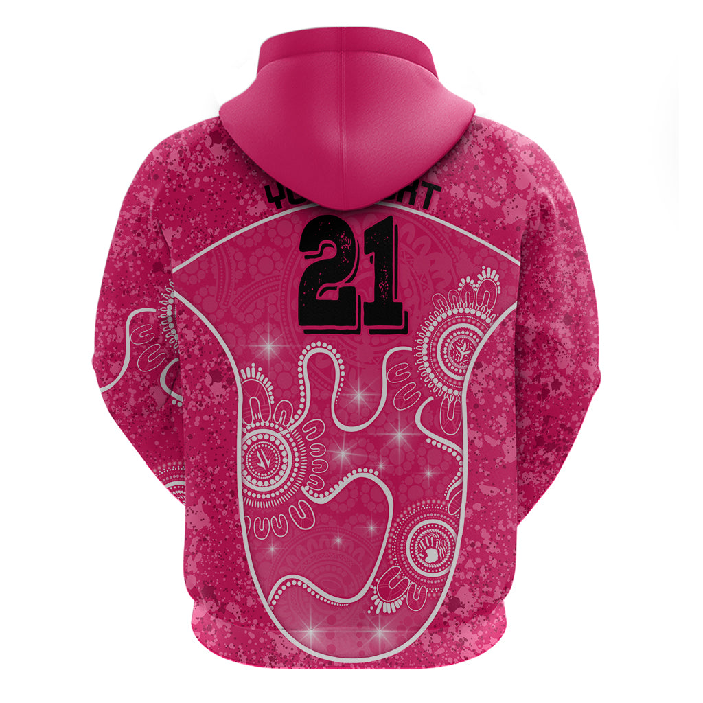 Custom Sydney Sixers Cricket Hoodie The Fourth Time Champions Aboriginal LT9 - Vibe Hoodie Shop