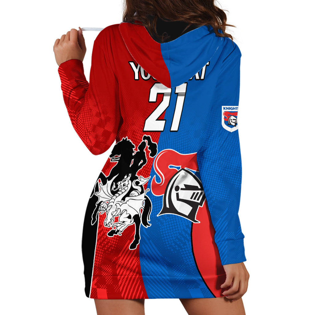 NRL Dragons and Knights Sporty Style Hoodie Dress