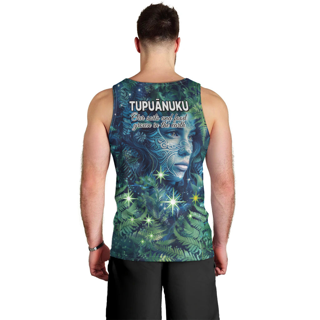 New Zealand Matariki Tupuanuku Men Tank Top Te W o te Hauhake - Vibe Hoodie Shop