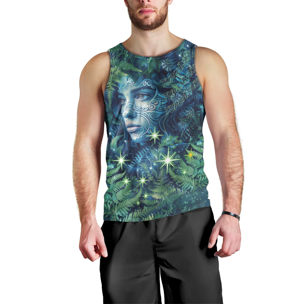 New Zealand Matariki Tupuanuku Men Tank Top Te W o te Hauhake - Vibe Hoodie Shop