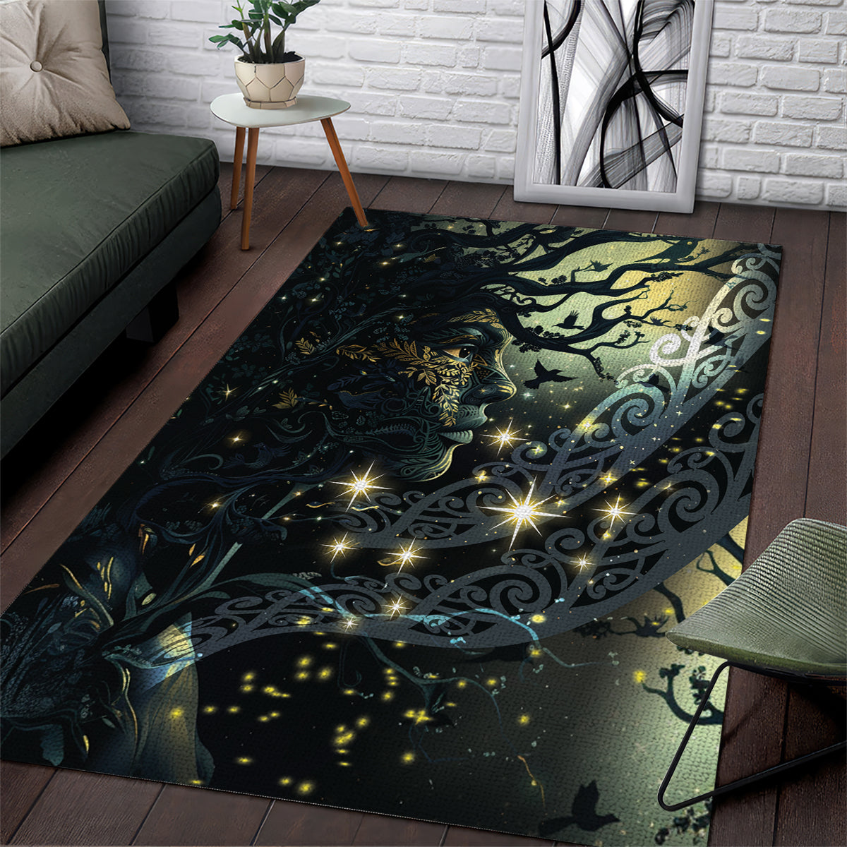 New Zealand Matariki Tupuarangi Area Rug Ng Kai o te Rangi - Vibe Hoodie Shop