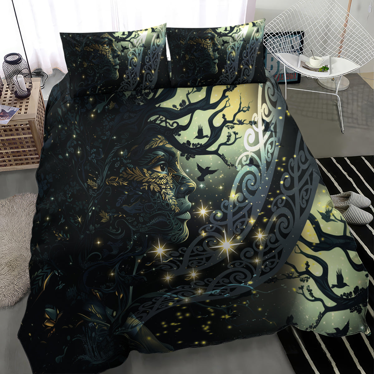 New Zealand Matariki Tupuarangi Bedding Set Ng Kai o te Rangi - Vibe Hoodie Shop