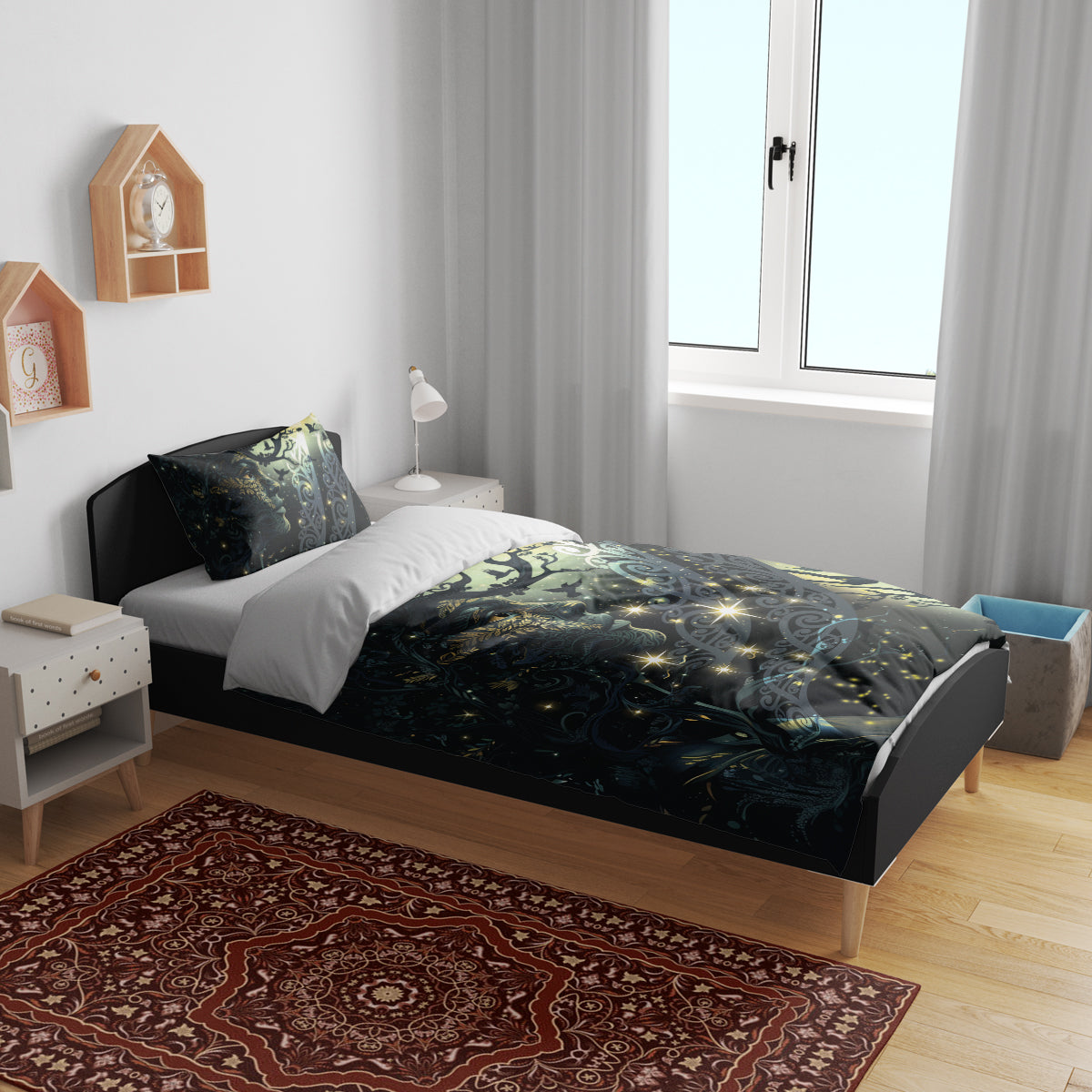 New Zealand Matariki Tupuarangi Bedding Set Ng Kai o te Rangi - Vibe Hoodie Shop