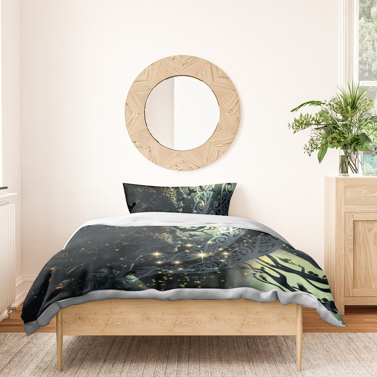 New Zealand Matariki Tupuarangi Bedding Set Ng Kai o te Rangi - Vibe Hoodie Shop