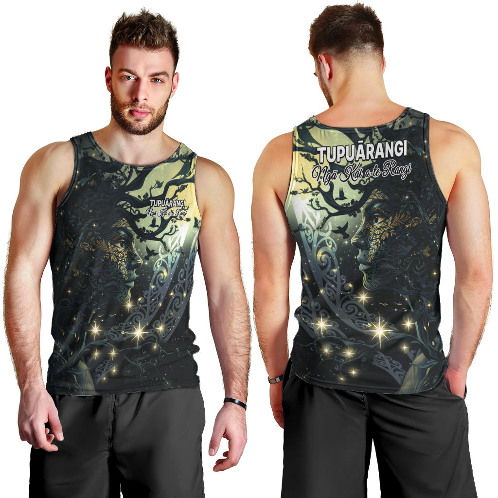 New Zealand Matariki Tupuarangi Men Tank Top Ng Kai o te Rangi - Vibe Hoodie Shop
