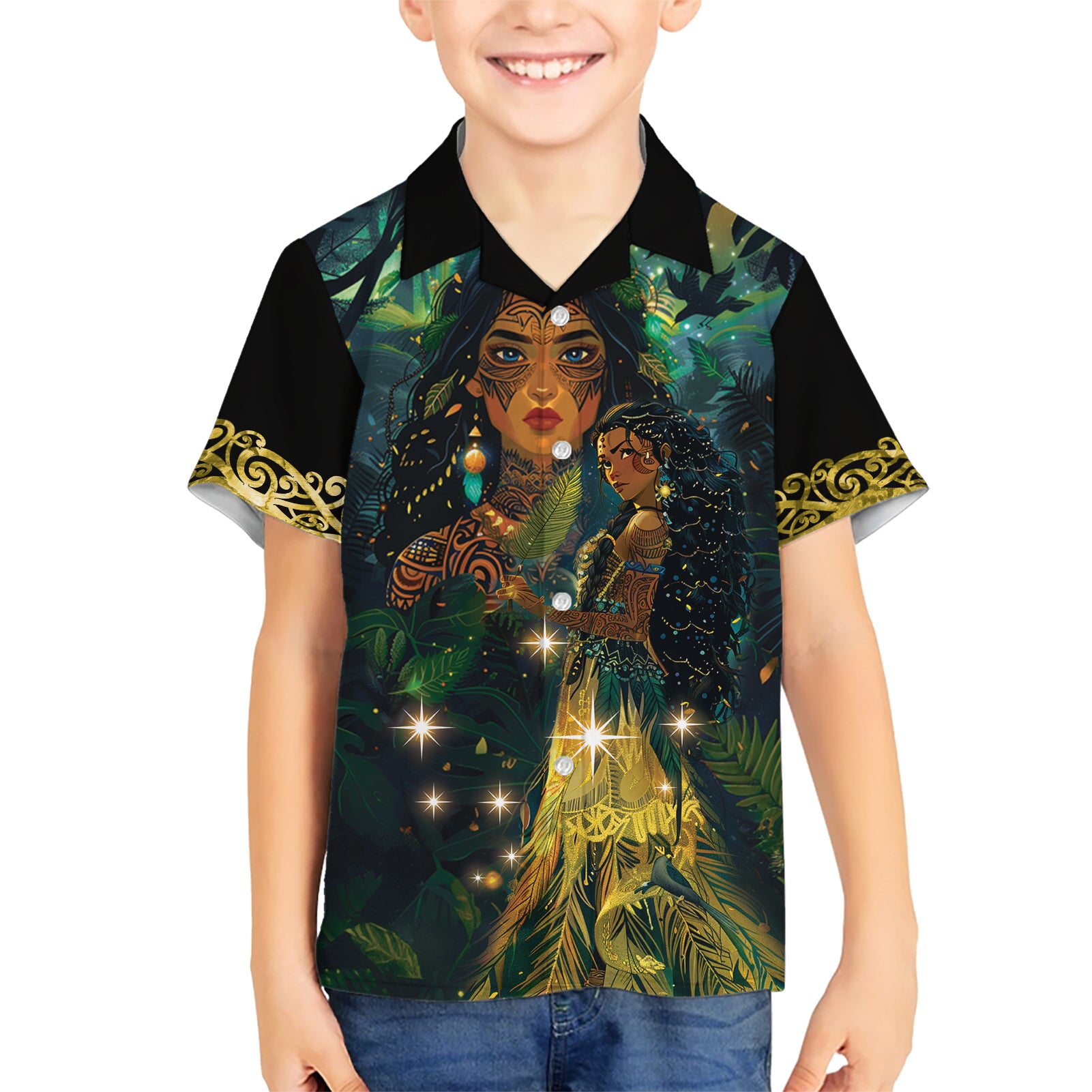 New Zealand Matariki Hawaiian Shirt Rongo Mori Wellbeing and Good Luck - Vibe Hoodie Shop