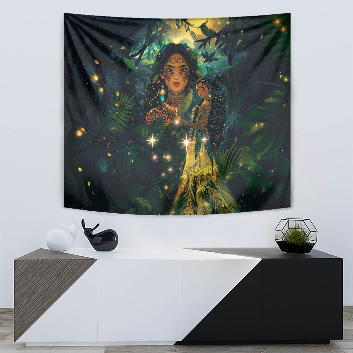 New Zealand Matariki Tapestry Rongo Mori Wellbeing and Good Luck - Vibe Hoodie Shop