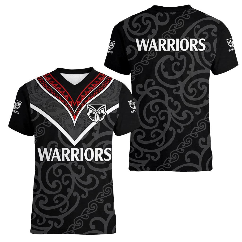 new-zealand-warriors-rugby-women-v-neck-t-shirt-proud-to-maori-warriors