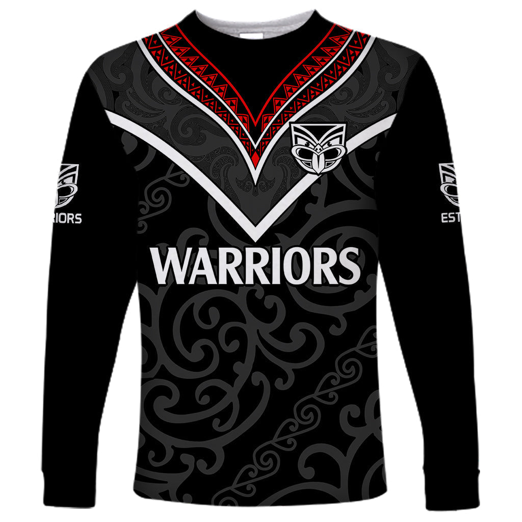 custom-text-and-number-new-zealand-warriors-rugby-long-sleeve-shirt-proud-to-maori-warriors