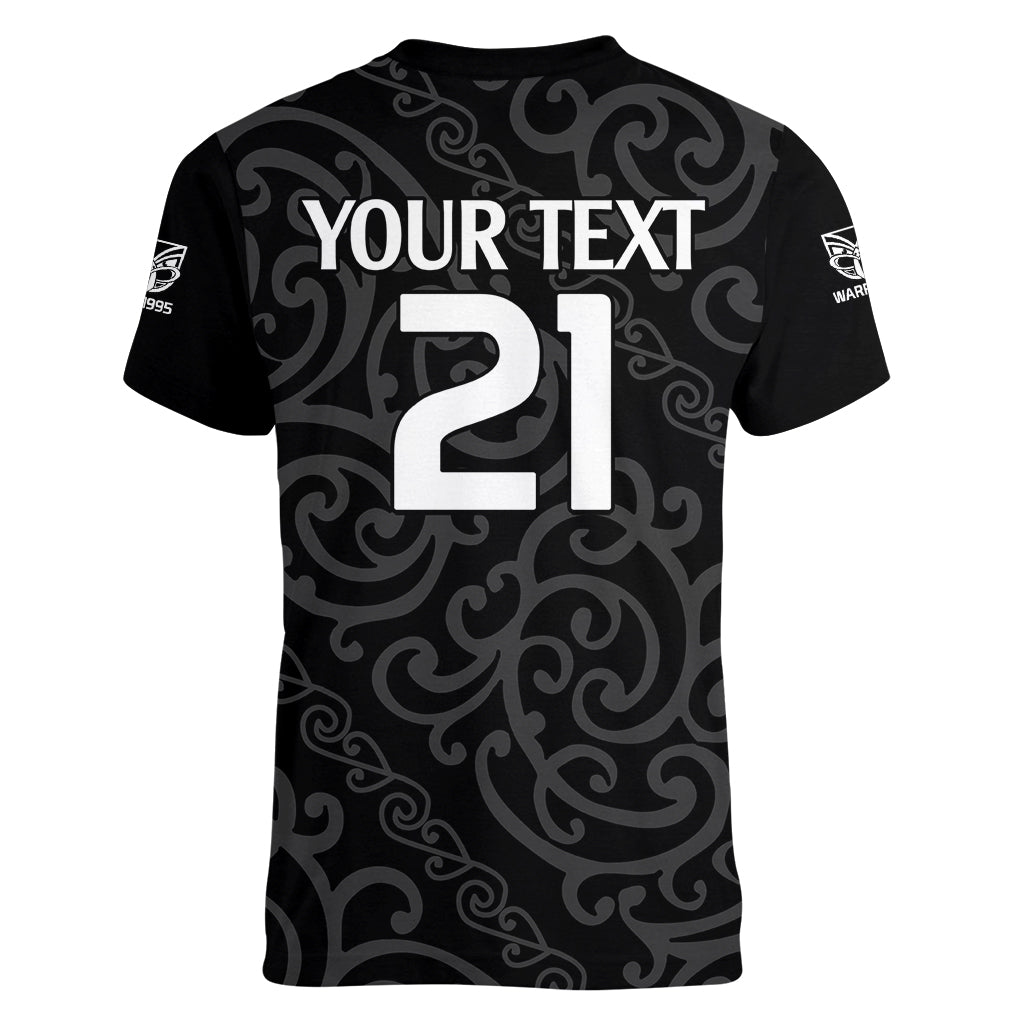 custom-text-and-number-new-zealand-warriors-rugby-women-v-neck-t-shirt-proud-to-maori-warriors