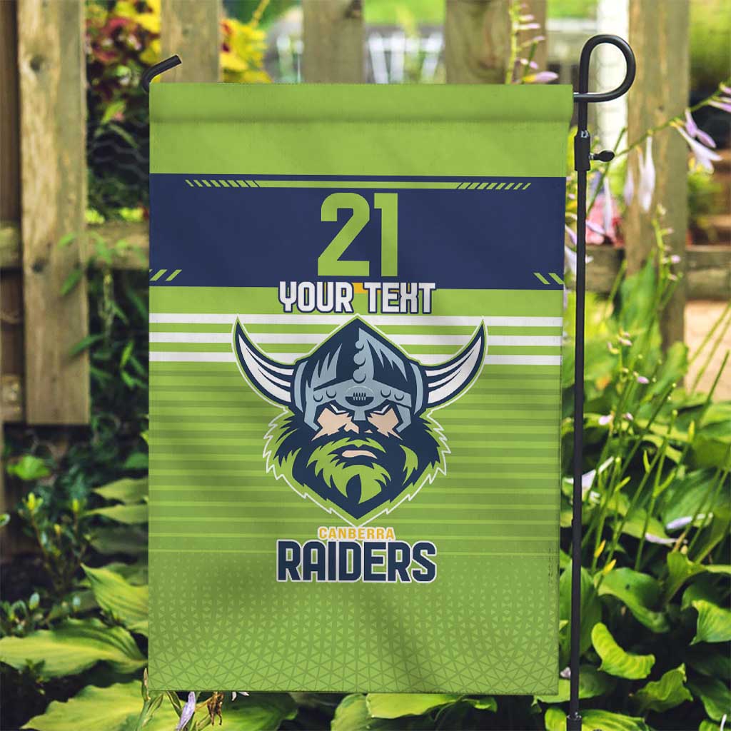 Raiders Rugby Custom Garden Flag The Green Machine Simple Style - Vibe Hoodie Shop