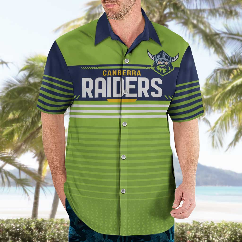 Raiders Rugby Custom Hawaiian Shirt The Green Machine Simple Style - Vibe Hoodie Shop