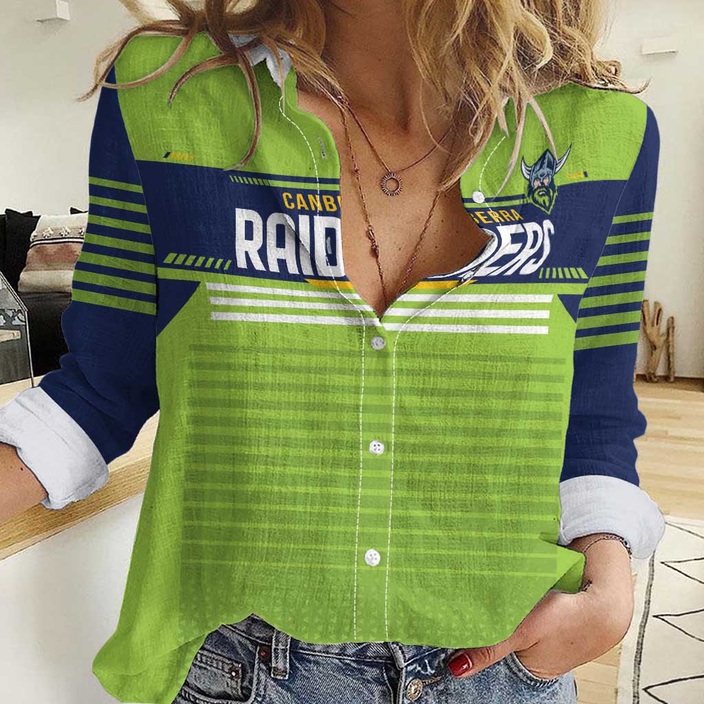 Raiders Rugby Custom Women Casual Shirt The Green Machine Simple Style - Vibe Hoodie Shop