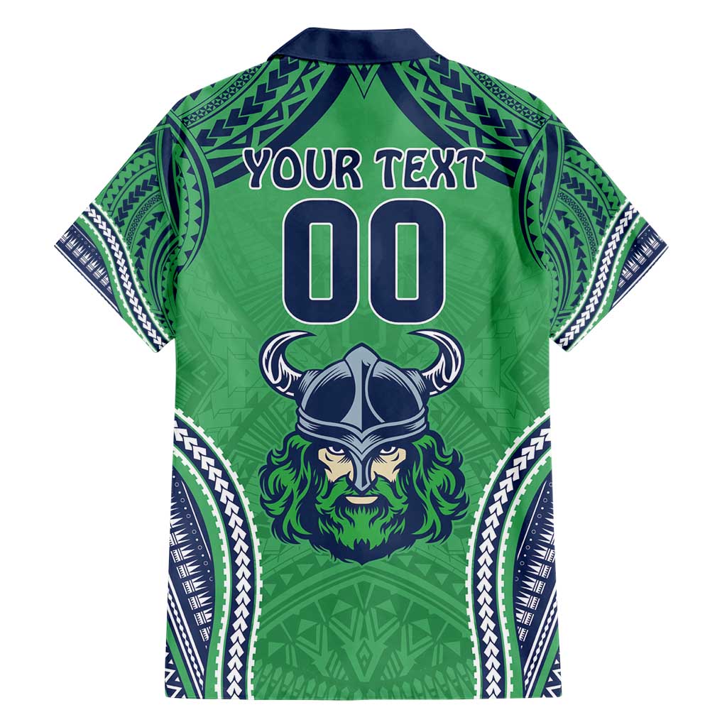 Raiders Rugby Custom Hawaiian Shirt With Polynesian Style - Vibe Hoodie Shop