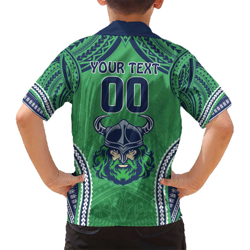 Raiders Rugby Custom Hawaiian Shirt With Polynesian Style - Vibe Hoodie Shop