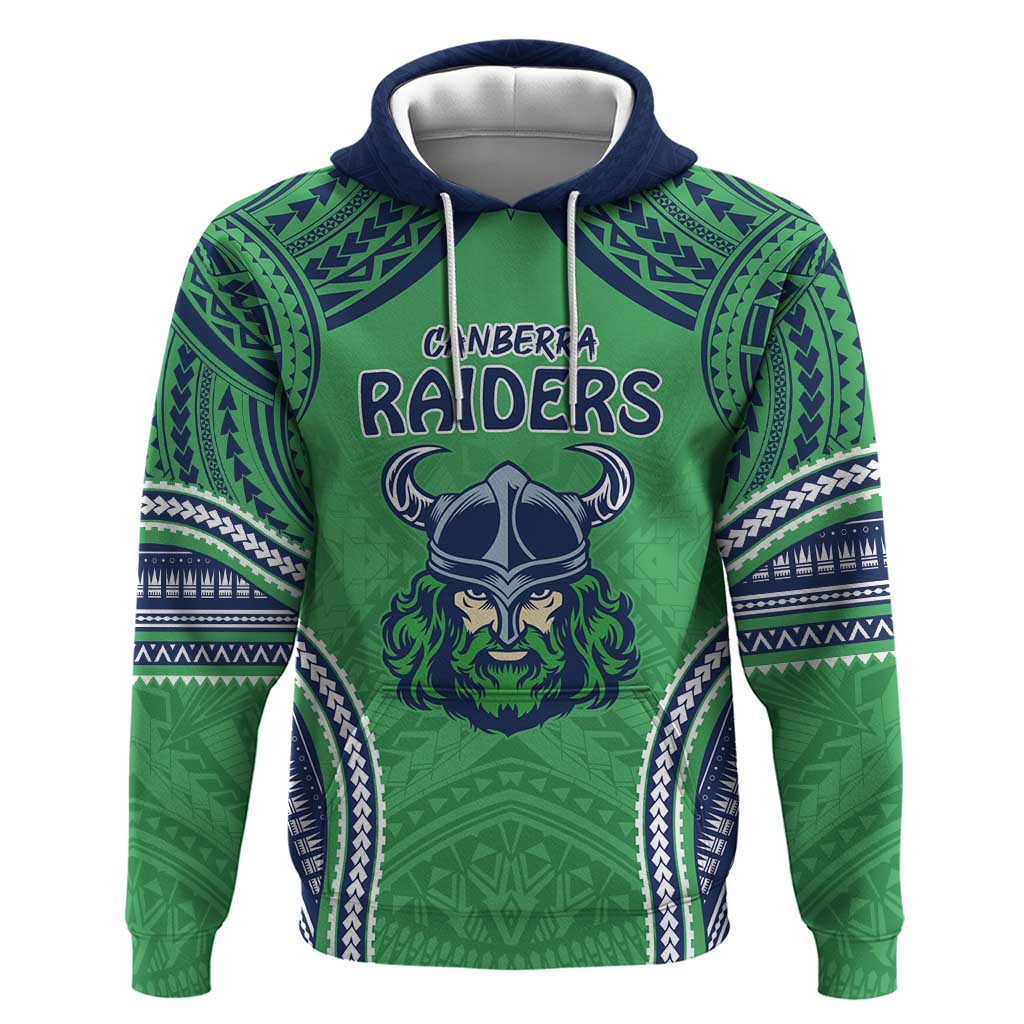 Raiders Rugby Custom Hoodie With Polynesian Style LT9 - Vibe Hoodie Shop