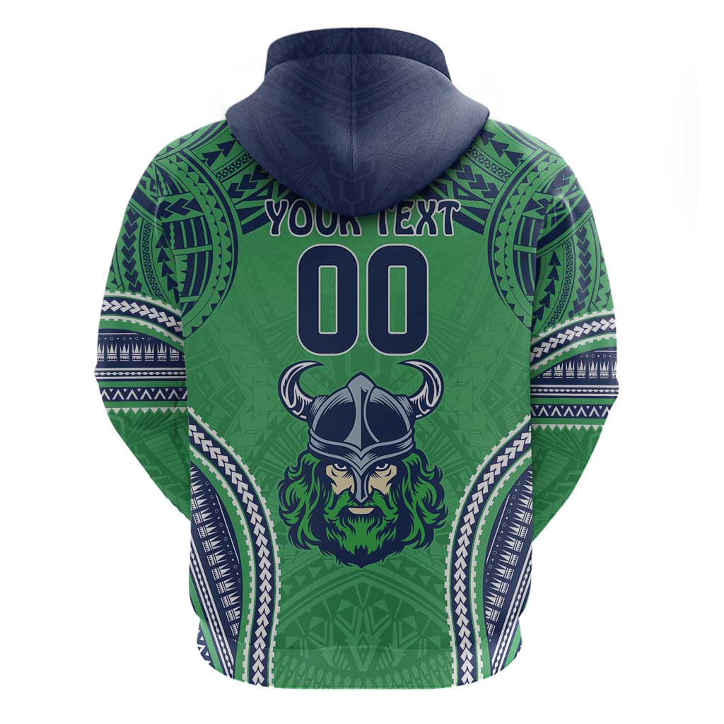 Raiders Rugby Custom Hoodie With Polynesian Style LT9 - Vibe Hoodie Shop