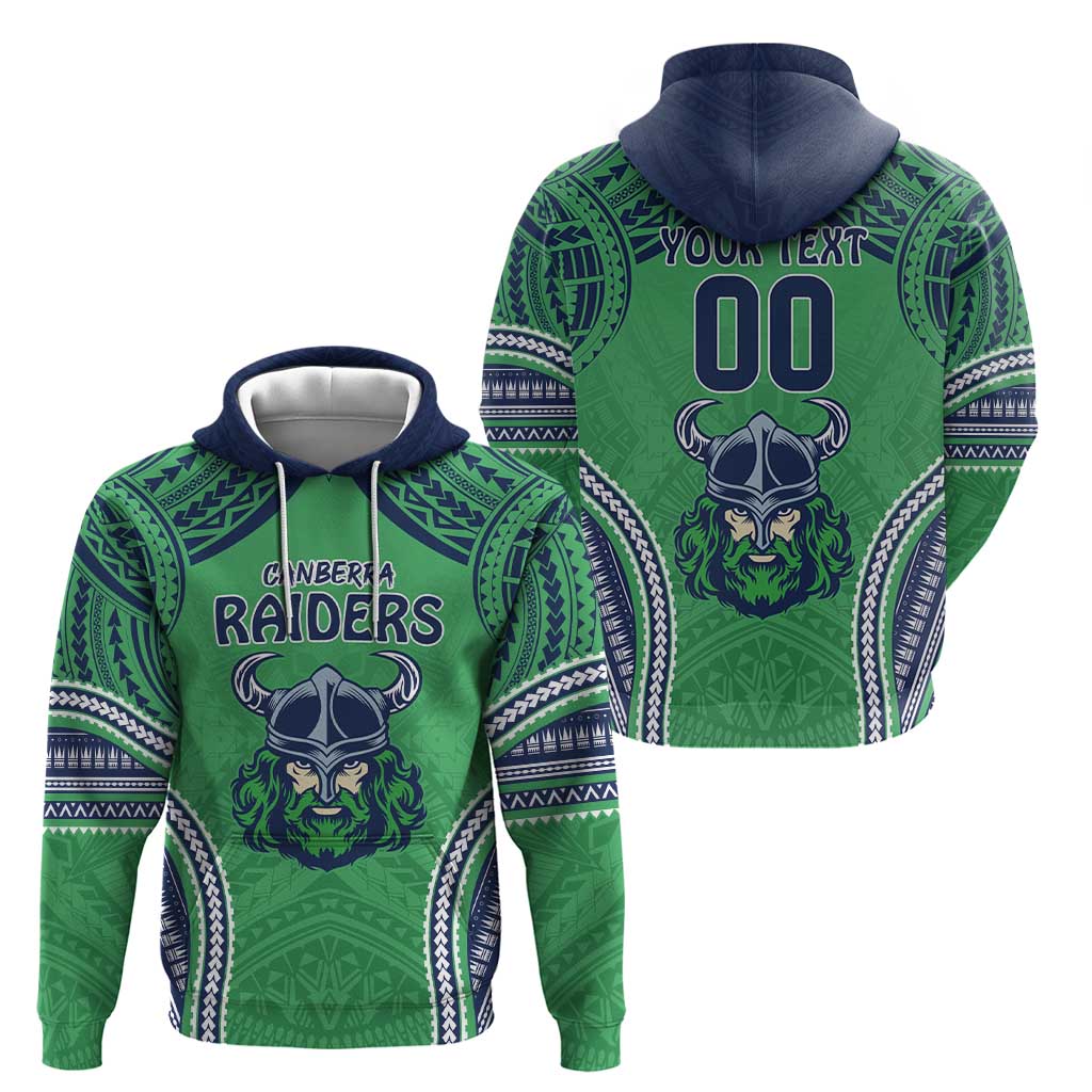 Raiders Rugby Custom Hoodie With Polynesian Style LT9 - Vibe Hoodie Shop
