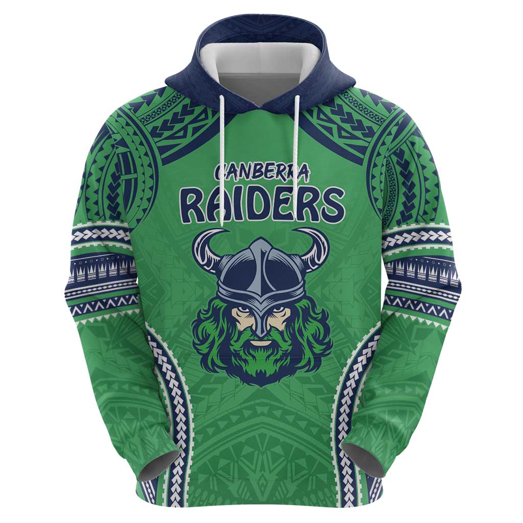 Raiders Rugby Custom Hoodie With Polynesian Style LT9 - Vibe Hoodie Shop