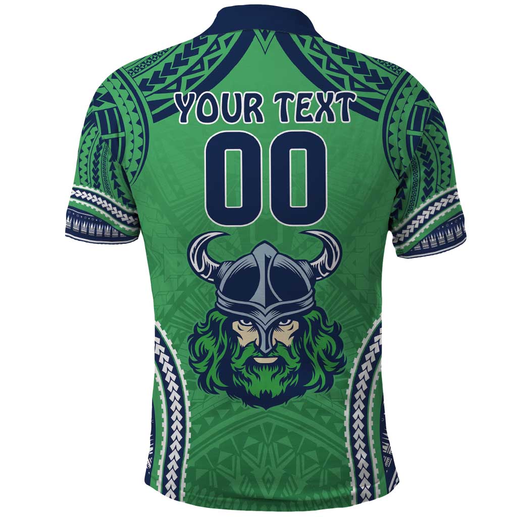 Raiders Rugby Custom Polo Shirt With Polynesian Style LT9 - Vibe Hoodie Shop
