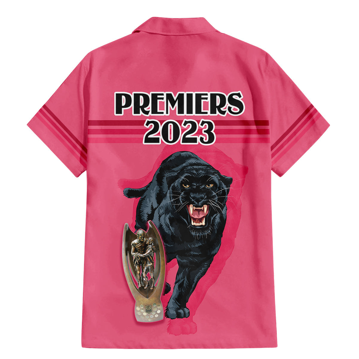 panther-premierships-family-matching-mermaid-dress-and-hawaiian-shirt-go-champions-2023-pink-simple-style