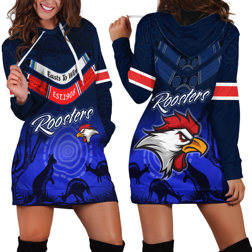 rosster-easts-to-win-hoodie-dress-sydney-rugby-est-1908-boomerang-indeginous