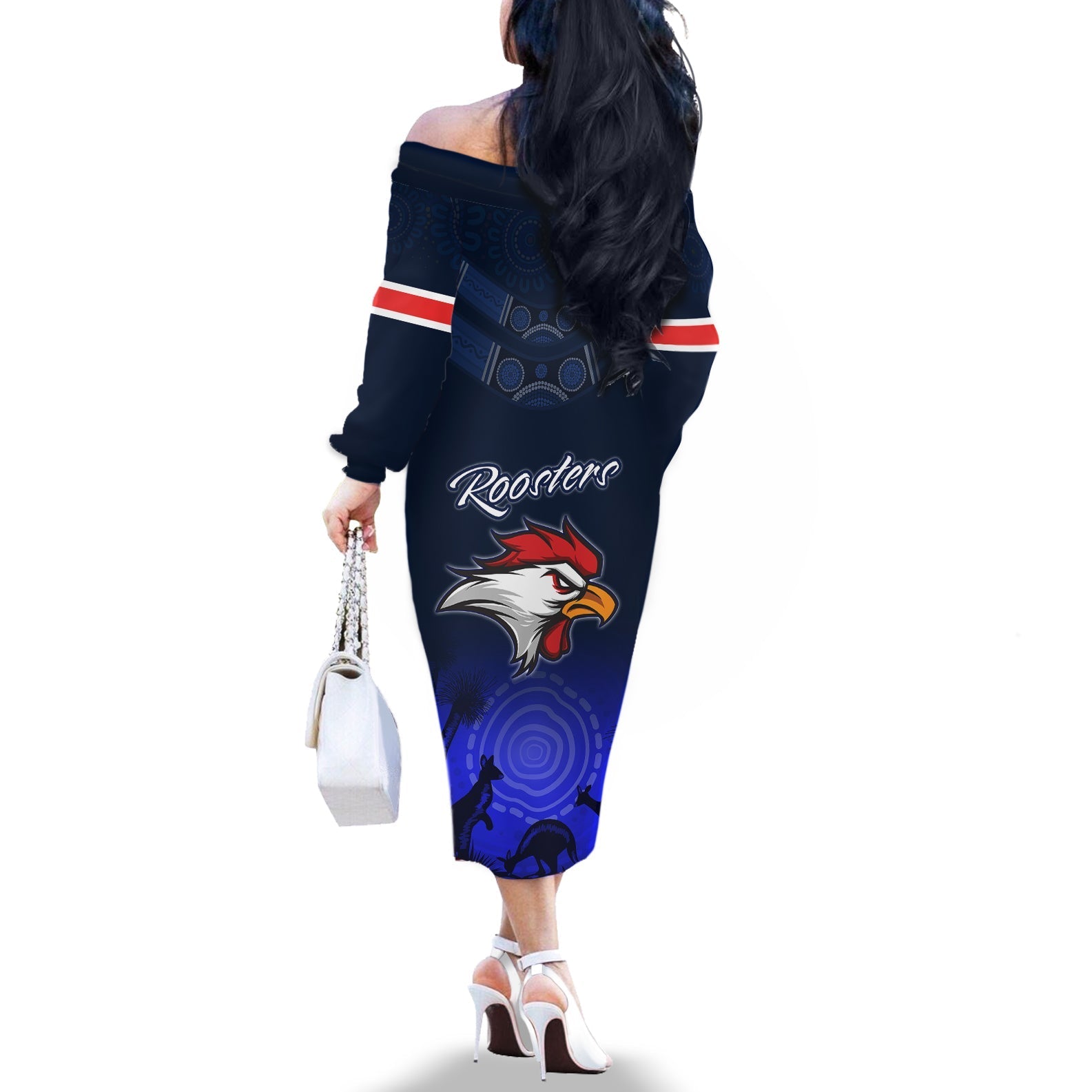 rosster-easts-to-win-off-the-shoulder-long-sleeve-dress-sydney-rugby-est-1908-boomerang-indeginous