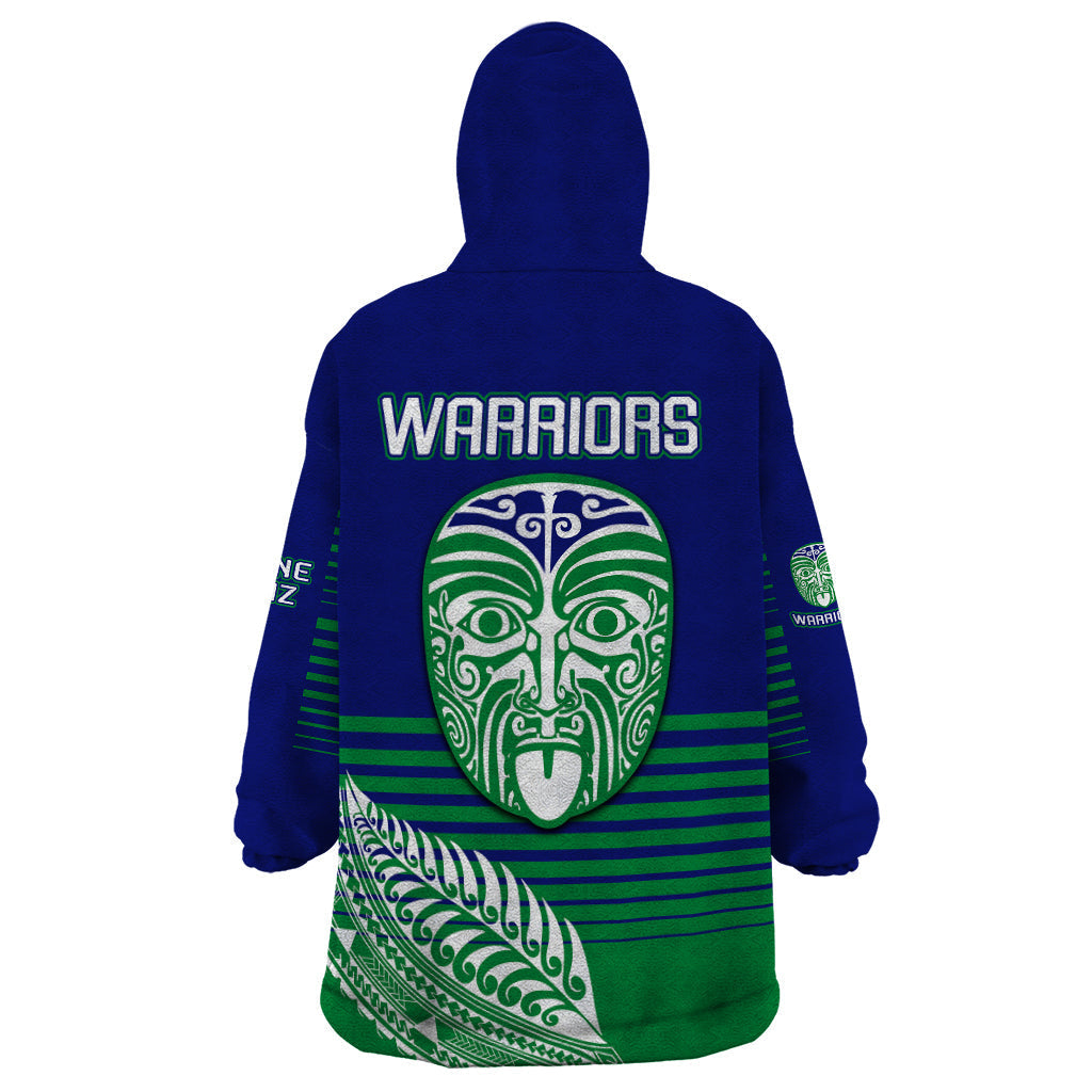 warriors-new-zealand-rugby-wearable-blanket-hoodie-maori-face-ta-moko-simple-style