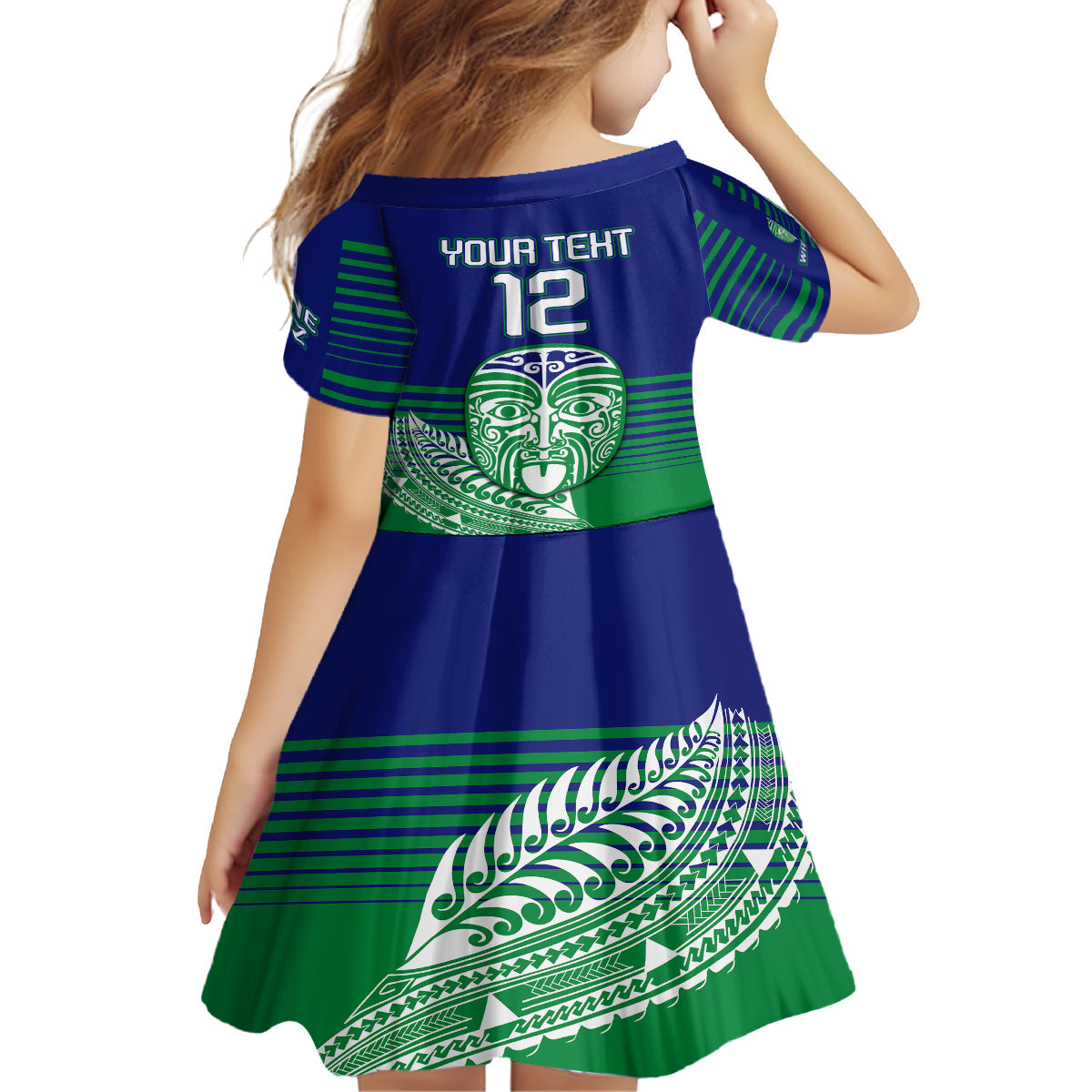 custom-warriors-new-zealand-rugby-family-matching-tank-maxi-dress-and-hawaiian-shirt-maori-face-ta-moko-simple-style
