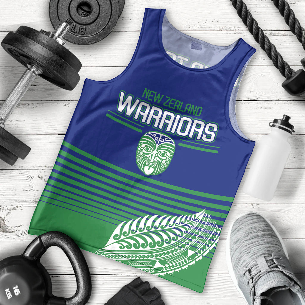 custom-warriors-new-zealand-rugby-men-tank-top-maori-face-ta-moko-simple-style