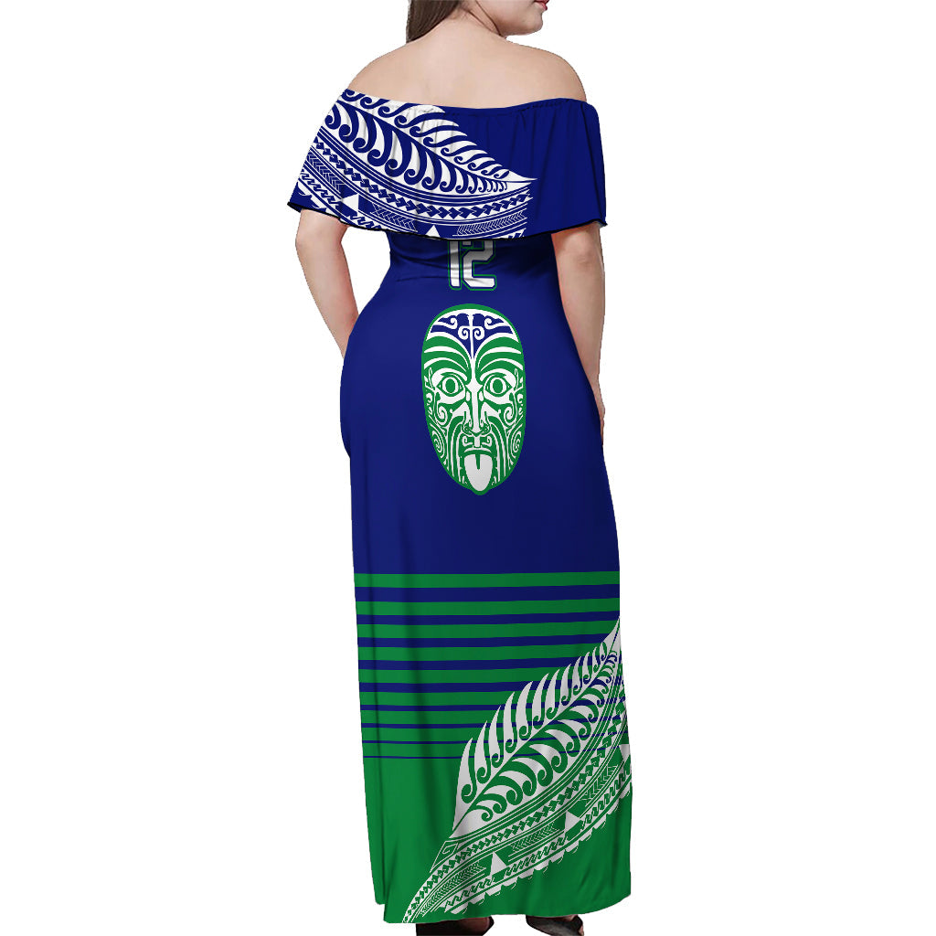 custom-warriors-new-zealand-rugby-off-shoulder-maxi-dress-maori-face-ta-moko-simple-style