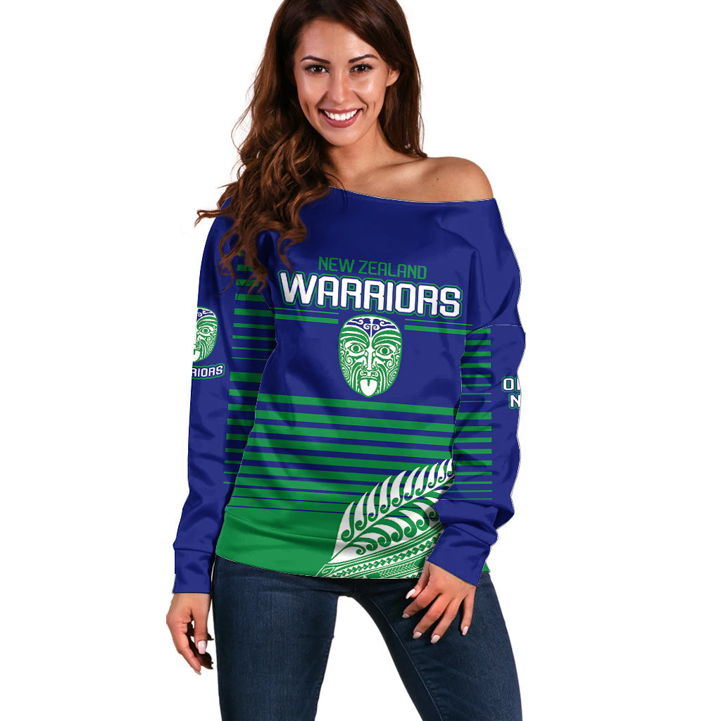 custom-warriors-new-zealand-rugby-off-shoulder-sweater-maori-face-ta-moko-simple-style