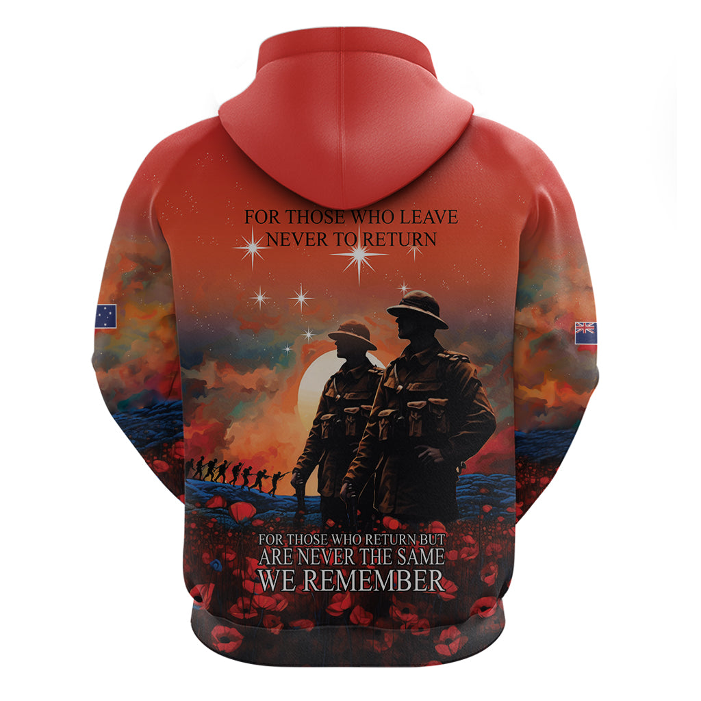 New Zealand ANZAC The Stars of Matariki Hoodie For Your Tomorrow They Gave Their Today LT9 - Vibe Hoodie Shop