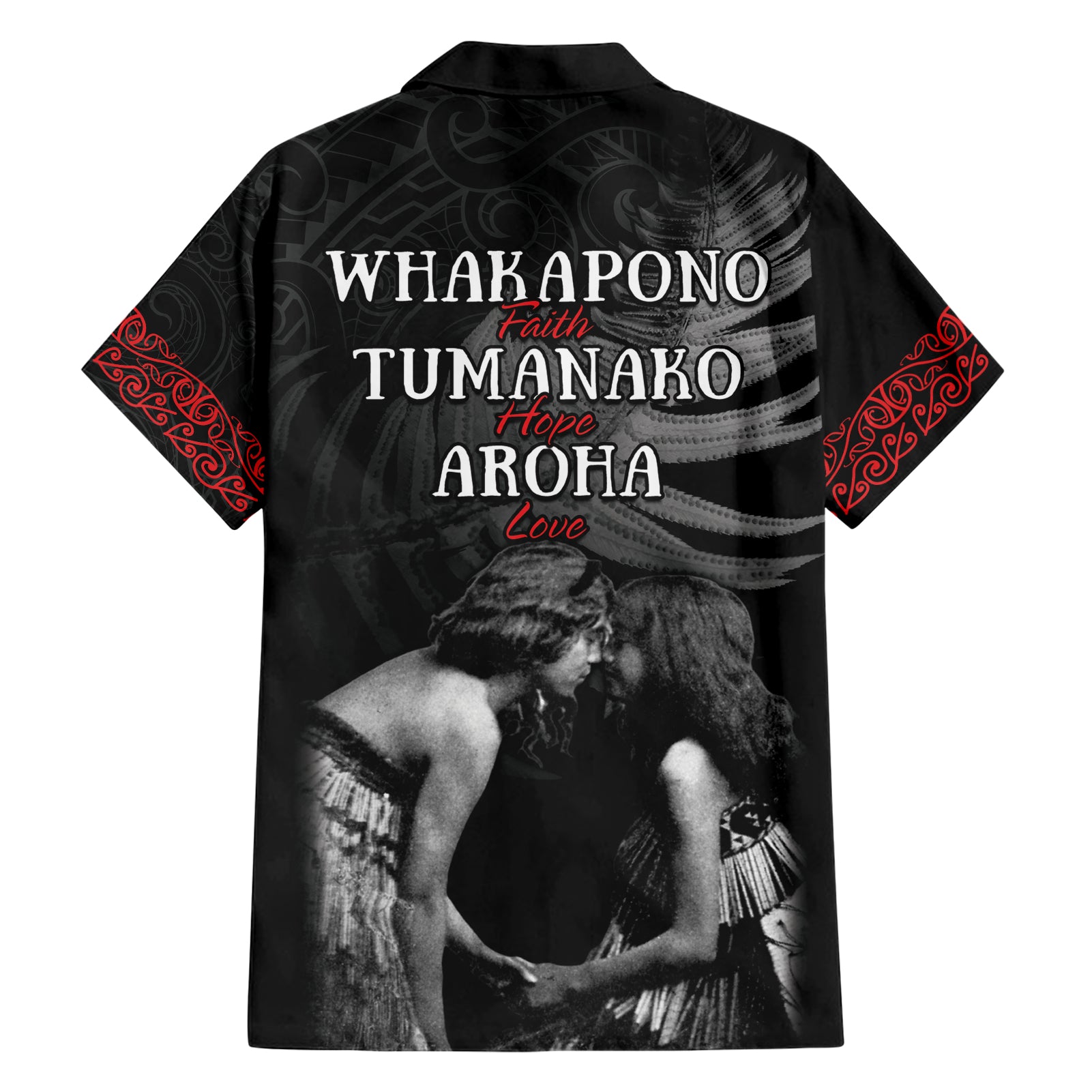 New Zealand Mother's Day Hawaiian Shirt Maori Hongi Aroha Ahau Ki A Koe Mama - Vibe Hoodie Shop