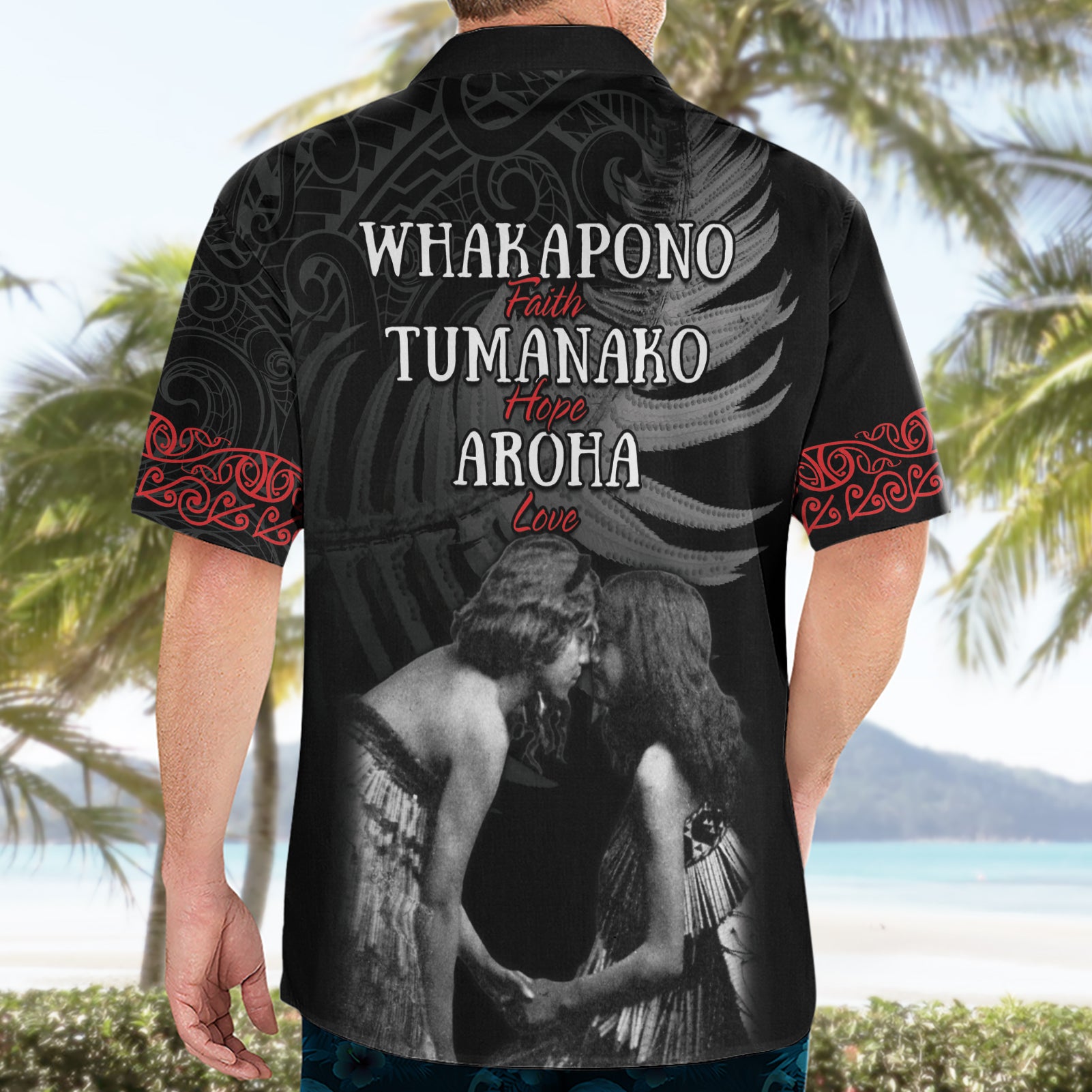 New Zealand Mother's Day Hawaiian Shirt Maori Hongi Aroha Ahau Ki A Koe Mama - Vibe Hoodie Shop