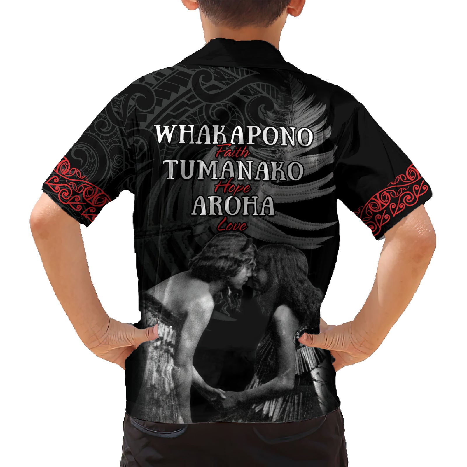 New Zealand Mother's Day Hawaiian Shirt Maori Hongi Aroha Ahau Ki A Koe Mama - Vibe Hoodie Shop