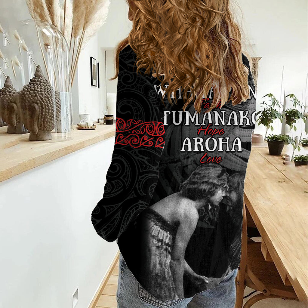New Zealand Mother's Day Women Casual Shirt Maori Hongi Aroha Ahau Ki A Koe Mama - Vibe Hoodie Shop