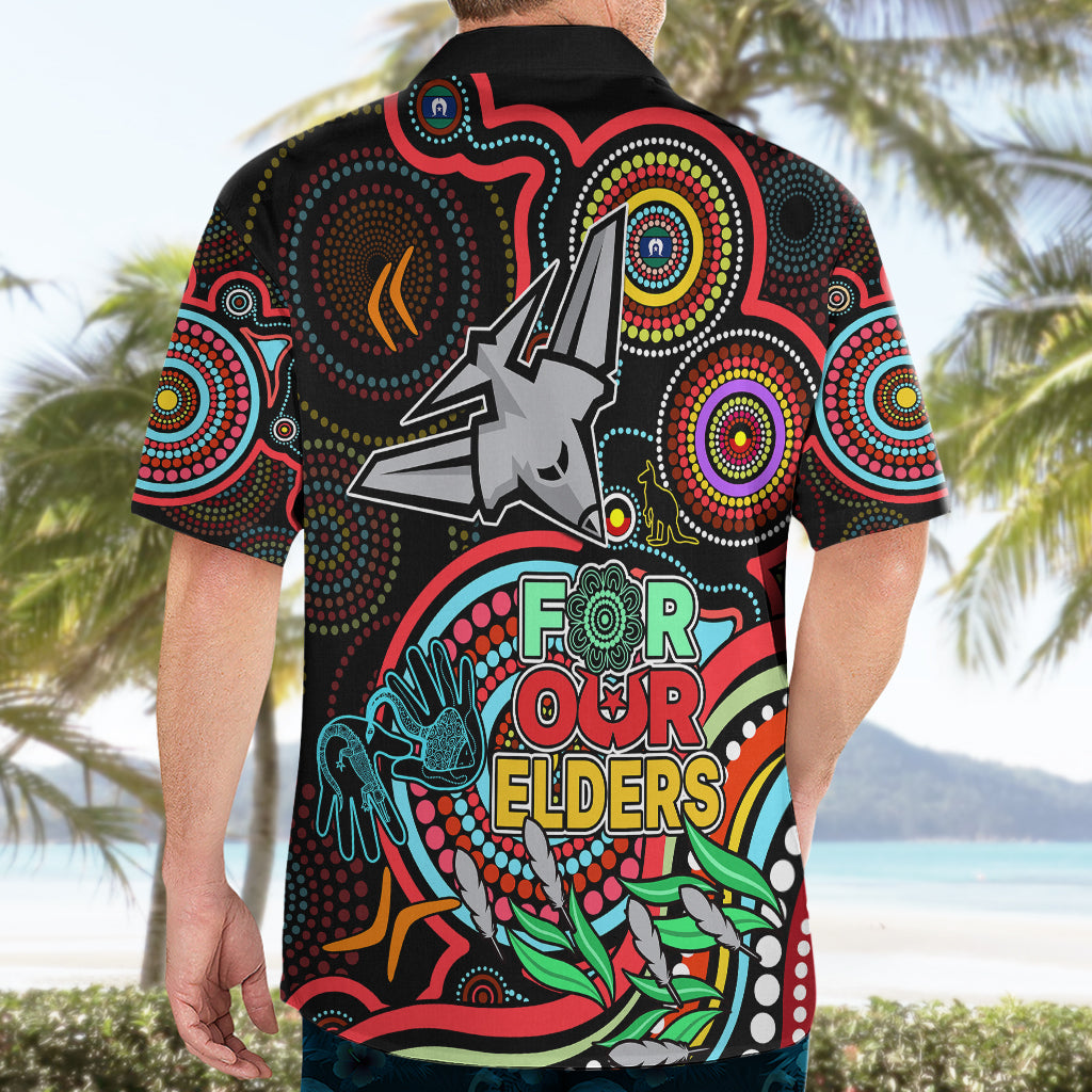 Bombers Football Aboriginal Art Hawaiian Shirt NAIDOC Indigenous Tribal - Vibe Hoodie Shop