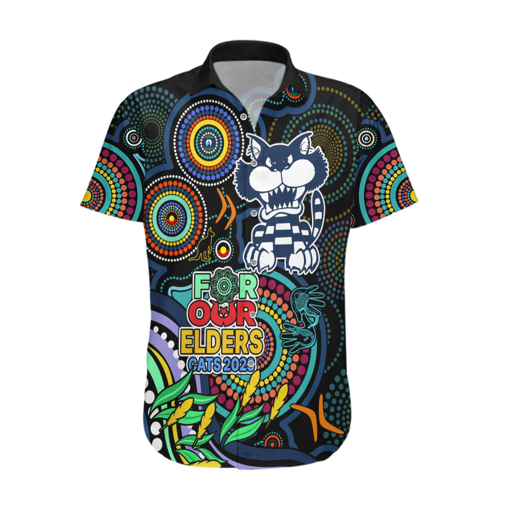 Cats Football Aboriginal Art Hawaiian Shirt NAIDOC Indigenous Tribal - Vibe Hoodie Shop