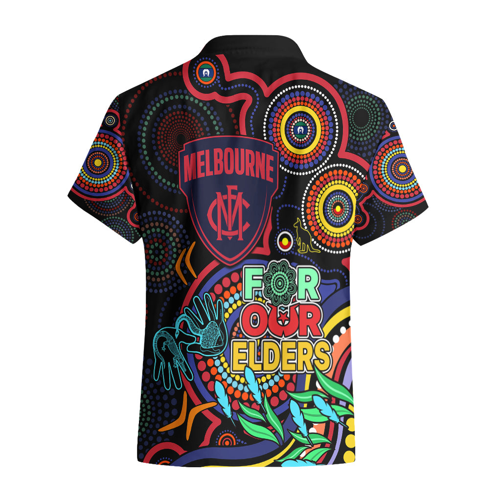 Demons Football Aboriginal Art Hawaiian Shirt NAIDOC Indigenous Tribal - Vibe Hoodie Shop